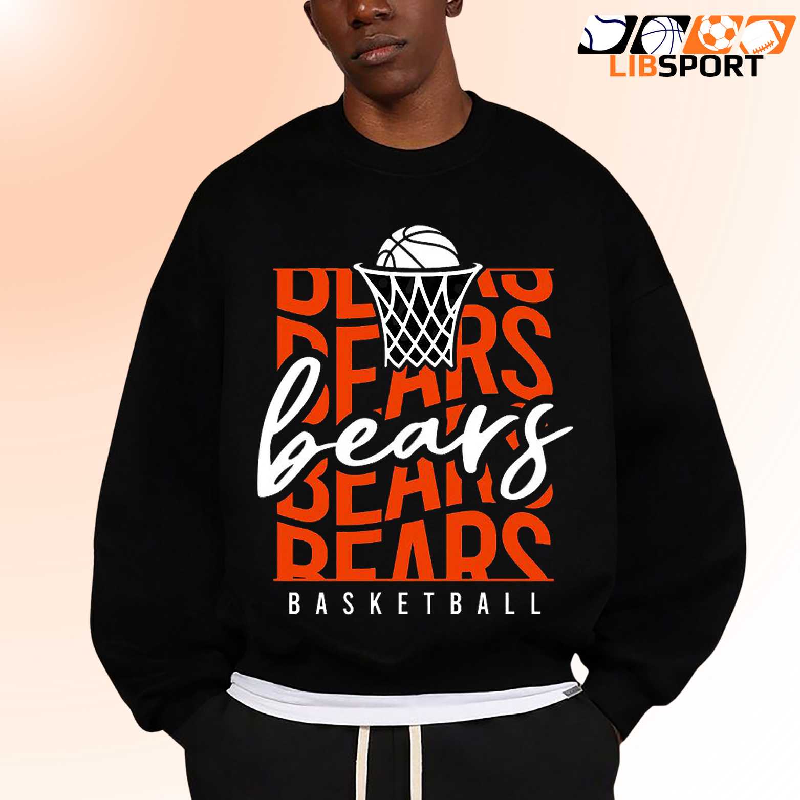 Stacked Bears Basketball Shirt, Unisex Streetwear T Shirt